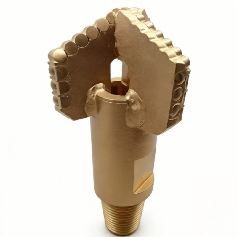 Speedmade API Standard Three Wing Blades PDC Drilling Drag Bit High Performance ISO9001 Certified 1 Piece