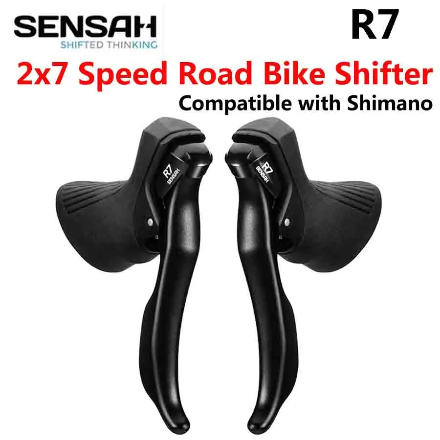 محولات دراجة الطريق SENSAH STI 2x7/2x8/2x9/2x10/2x11 سرعة رافعة الفرامل دراجة Derailleur متوافقة مع Shimano Sora Tiagra 105
