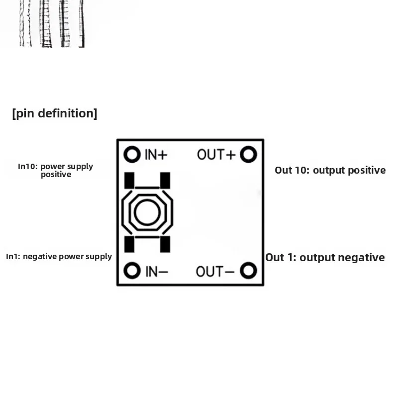 10pcs/Single-Bistable Switch Module Low Power Consumption Micro Standby Current0.5uaContinuous Load2AOne-Click Switch