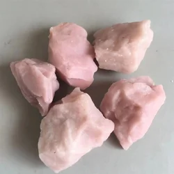 Natural Pink Opal Raw Stones Rough Quartz Crystal Reiki Healing Rock Mineral Specimen Aquarium Gemstone Home Decoration