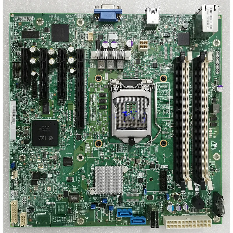 Scheda madre del server originale per HP per ML10 V2 1150 Test perfetto Buona qualità calda 810842 -001 810249 -001