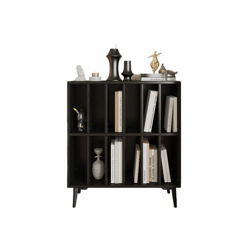 French retro bookshelf simple Bauhaus bookcase