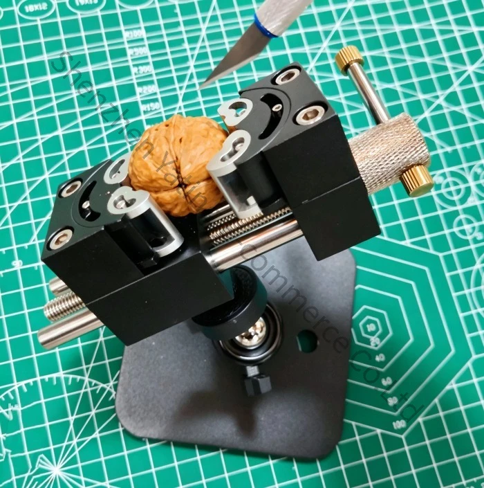 Universal Clamp Table Model Clamping Tool Thousand Eyes Bodhi Wenwan Drilling Nuclear Carving Clamping Bed