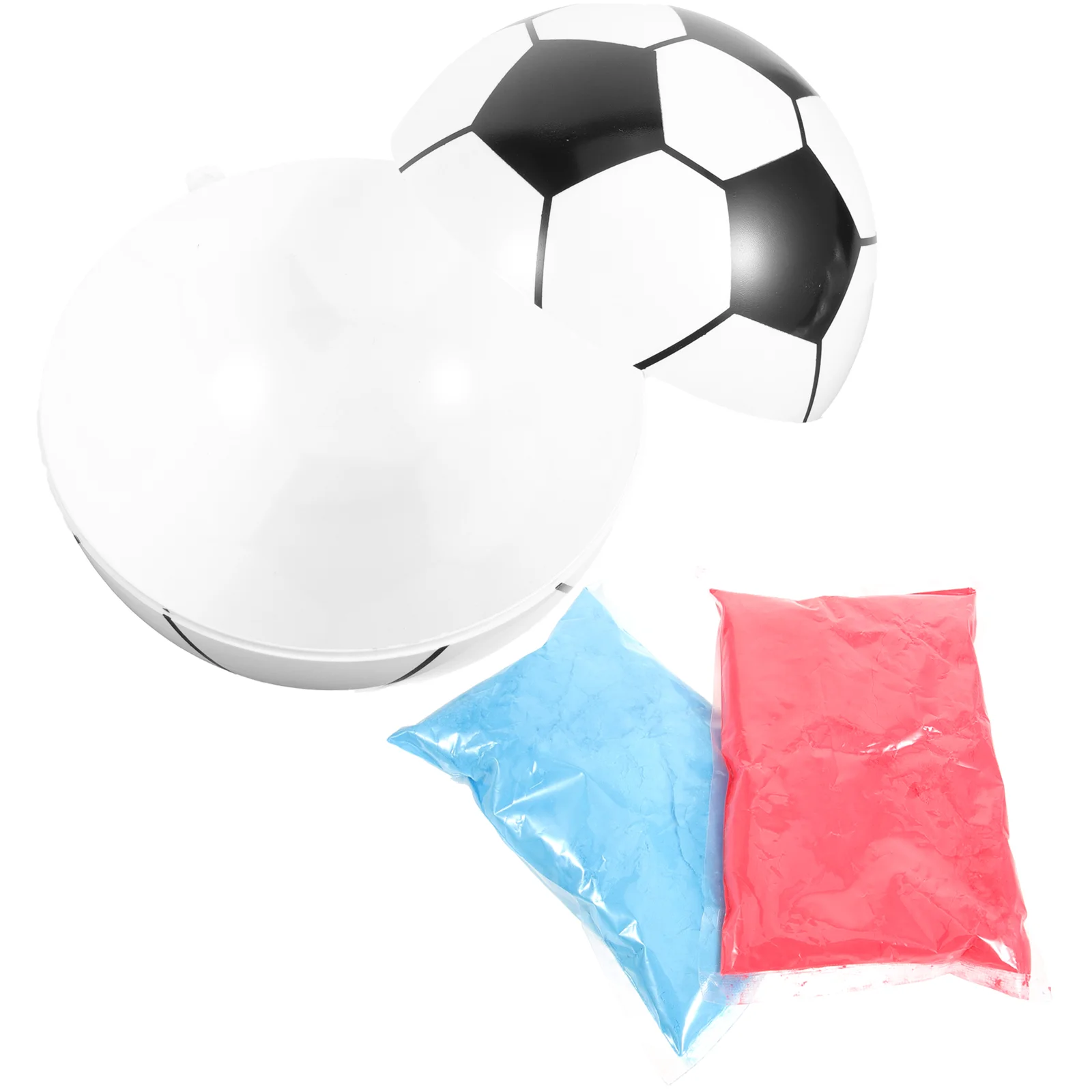 

Gender Reveal Football Party Supplies Ornament Decor Scene Layout with Powder Boy Girl Decorations