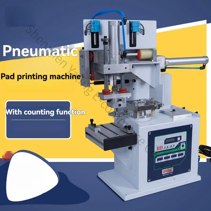 100X250mm Pneumatic Pad Printing Machine Oil Cup Digital Production Date LOGO Icon Printing Machine Mask Printing Machine