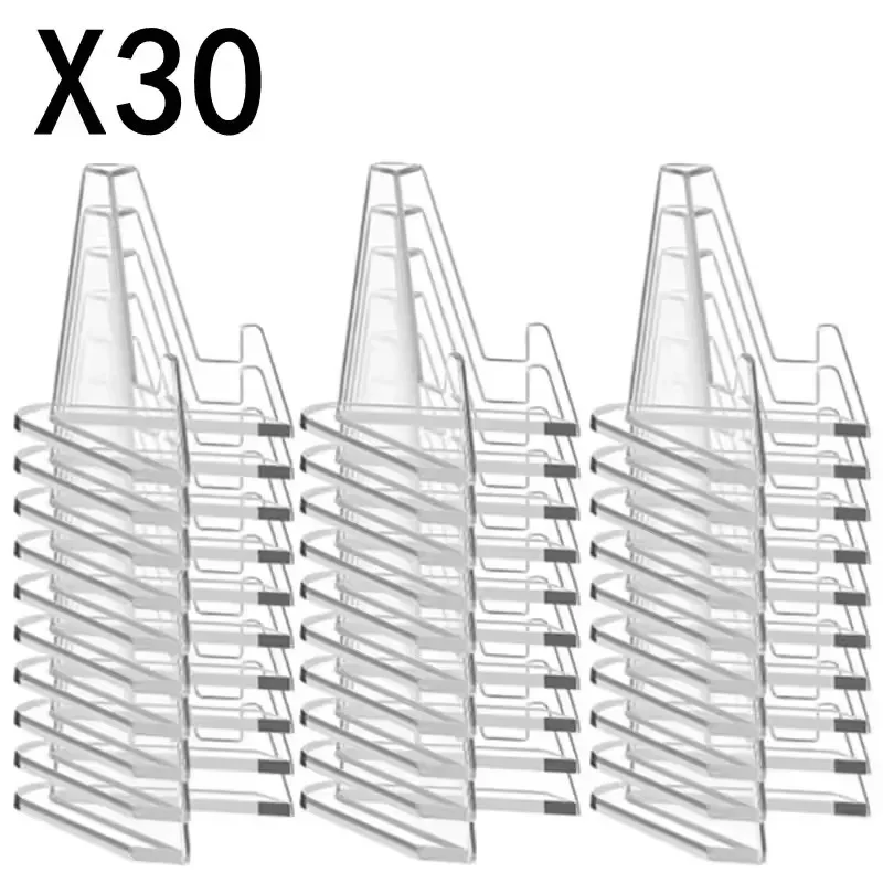 Acryl Clear Display Stand Beoordeeld PSA Sportkaart Platen Case Herdenkingsmunt Houder Display Rack Voor Collectie Munt
