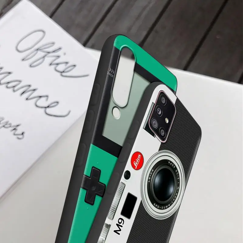 Retro Vintage Camera Cassette Music Case For Samsung Galaxy A54 A52 A14 5G A53 A12 A13 A71 A23 A34 A33 A21s Phone Cover