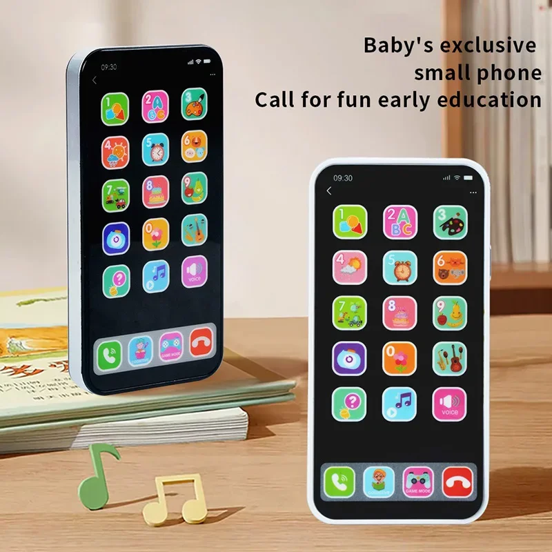 

Children Multi-mode Touchscreen Simulation Iphone Model Early Education Toys Mobile Phone Music Phone Intellectual Development