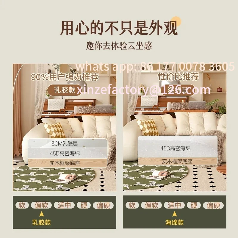 أريكة سرير كسولة قابلة للطي وقابلة للتخصيص، تاتامي، بيت بشري مزدوج الأغراض، غرفة معيشة، شقة صغيرة، أريكة وظيفة #3