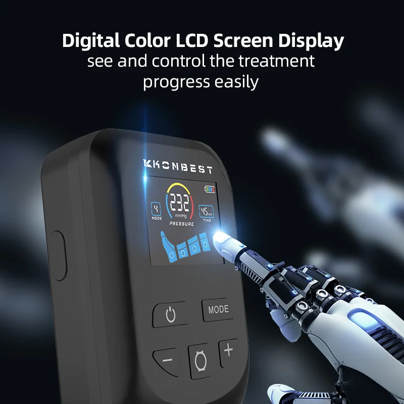 نظام العلاج بالضغط لاستعادة الهواء، أحذية الانتعاش الرياضية، آلة العلاج بمضخة DVT، تدليك القدم والساق #5