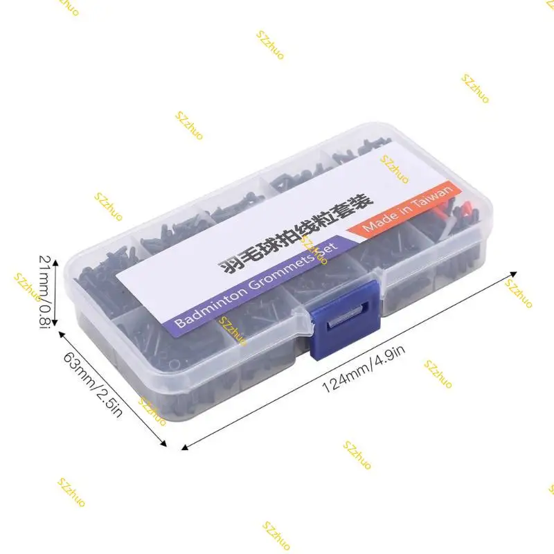 

Versatiles Badminton Grommets Racquet Stringing Line Tubing Protectors Tool