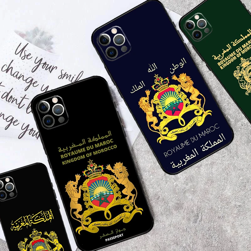 المغرب المغرب المغربي العلم للصدمات آيفون 17 11 14 15 16 برو ماكس زائد 12 13 Mini 16e 17 الهواء غطاء الهاتف #1