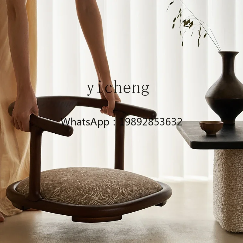 bay window chair zen balcony drinking tea tatami table window sill mat solid wood bay window mat
