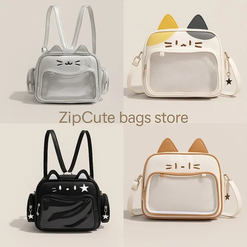 Y2K Millennium Spice Girl bolsa para el dolor de gatos de gran capacidad, cinco colores versátil 2025, nuevo diagona versátil de un solo hombro con grano de barra