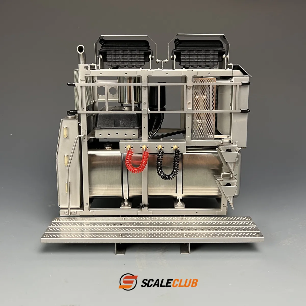 Scaleclub Model 1/14 Truck Heavy Duty SLT Low Roof Drive Low House Upgrade Equipment Rack For Tamiya  Lesu For Scania Actros