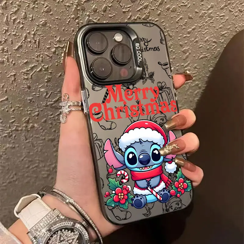 طفل غرز عيد الميلاد كوكه لابل آيفون 17 الهواء 16e 16 14 15 13 11 برو ماكس 15 16 زائد 12 17 برو للصدمات غطاء الهاتف