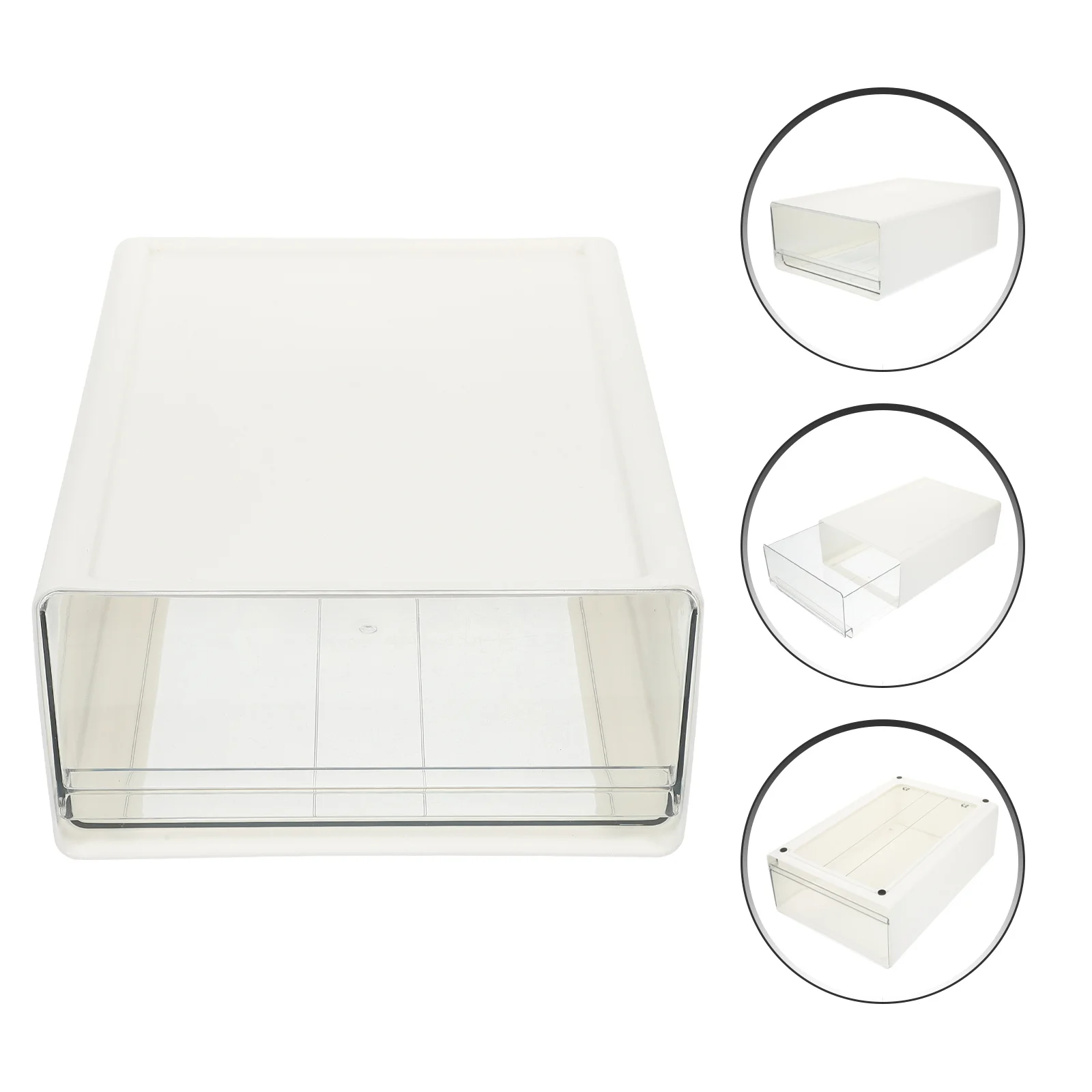 

Household Drawer Box Desktop Storage Box Multi-Function Office Accessory Convenient Dorm Storage Case for Pens Small Items
