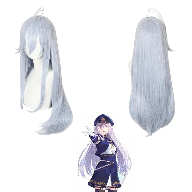 Anime 86 Eighty Six Lena Shin Cosplay Wig Vladilena Milize Light Blue Long Wig Captain Shinei Nouzen Short Hair Couple Role Play