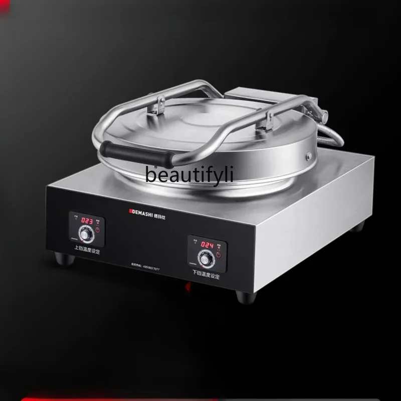 

Commercial Electric Baking Pan Large Double Side Heating Pancake Baking Machine Cafeteria Restaurant Pancake Pancake Machine