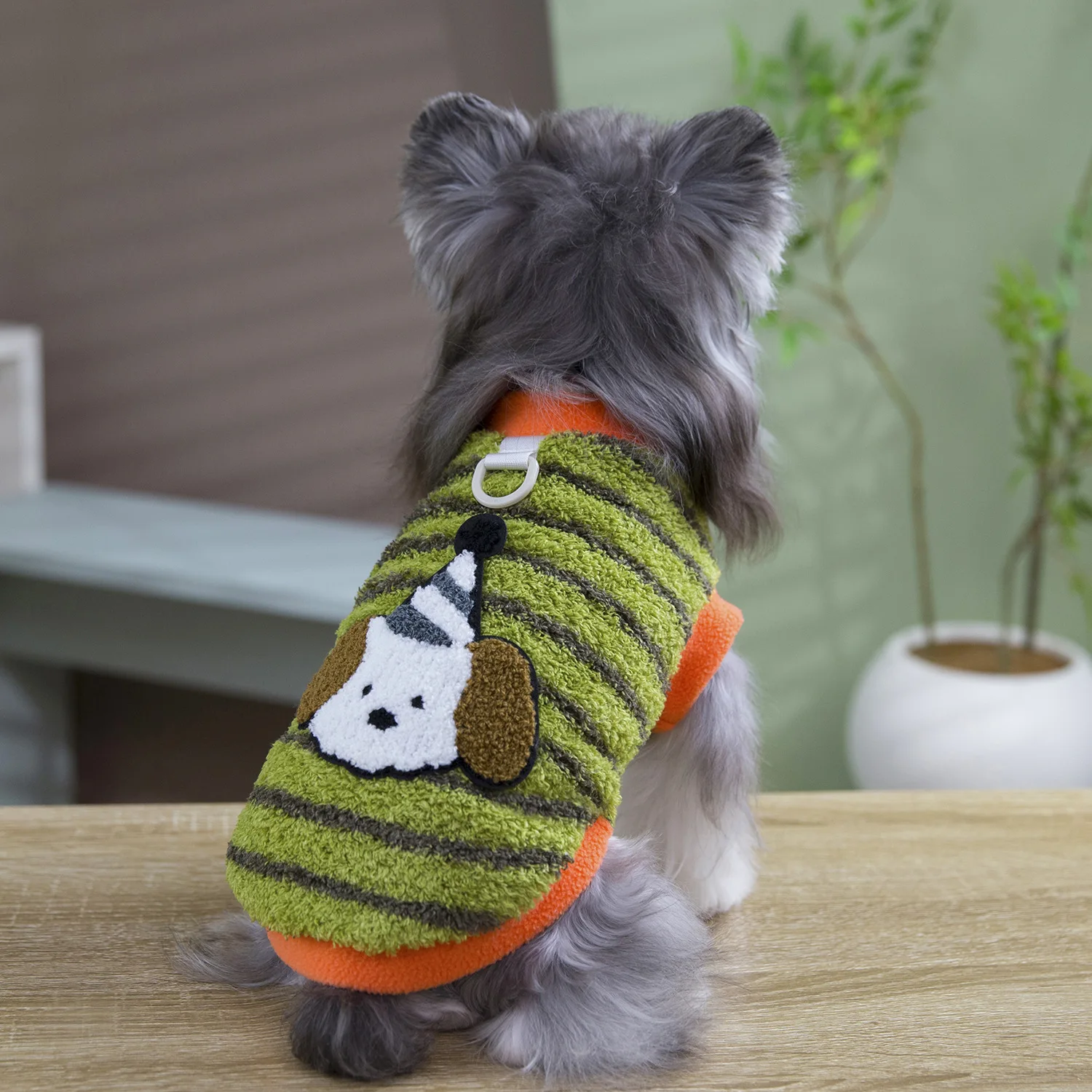 Fleecejacke für Hunde, Hundemantel, Kleidung für Chihuahua, Kleidung für Französische Bulldoggen, Welpen-Sweatshirt, Hundekostüm, Overall, Herbst, Winter – Detail 4