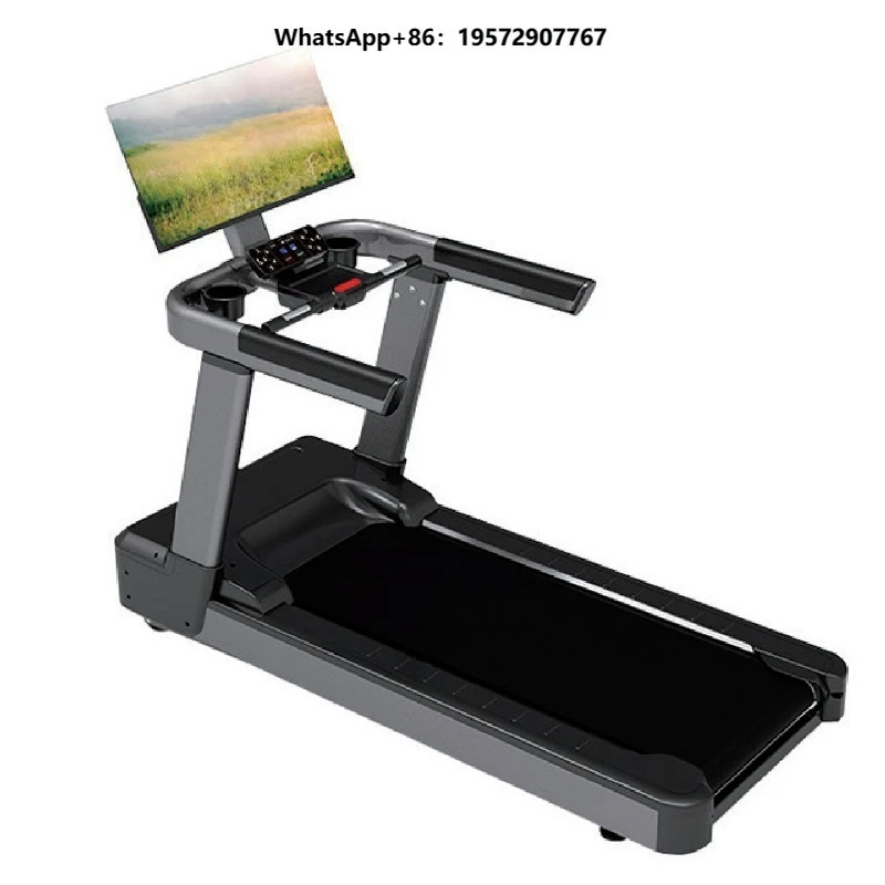Home Foldable Wireless Heart Rate Electric Treadmill with Steel Frame  Motor 0.5-10km/h Speed Range
