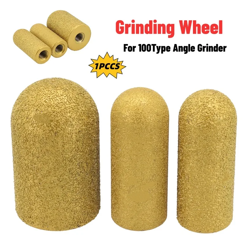 

Diamond Brazed Backwater Grinding Wheel Finger Bit Milling Cutter Trimming Abrasive Round Head For Dressing Quartz Stone Counter