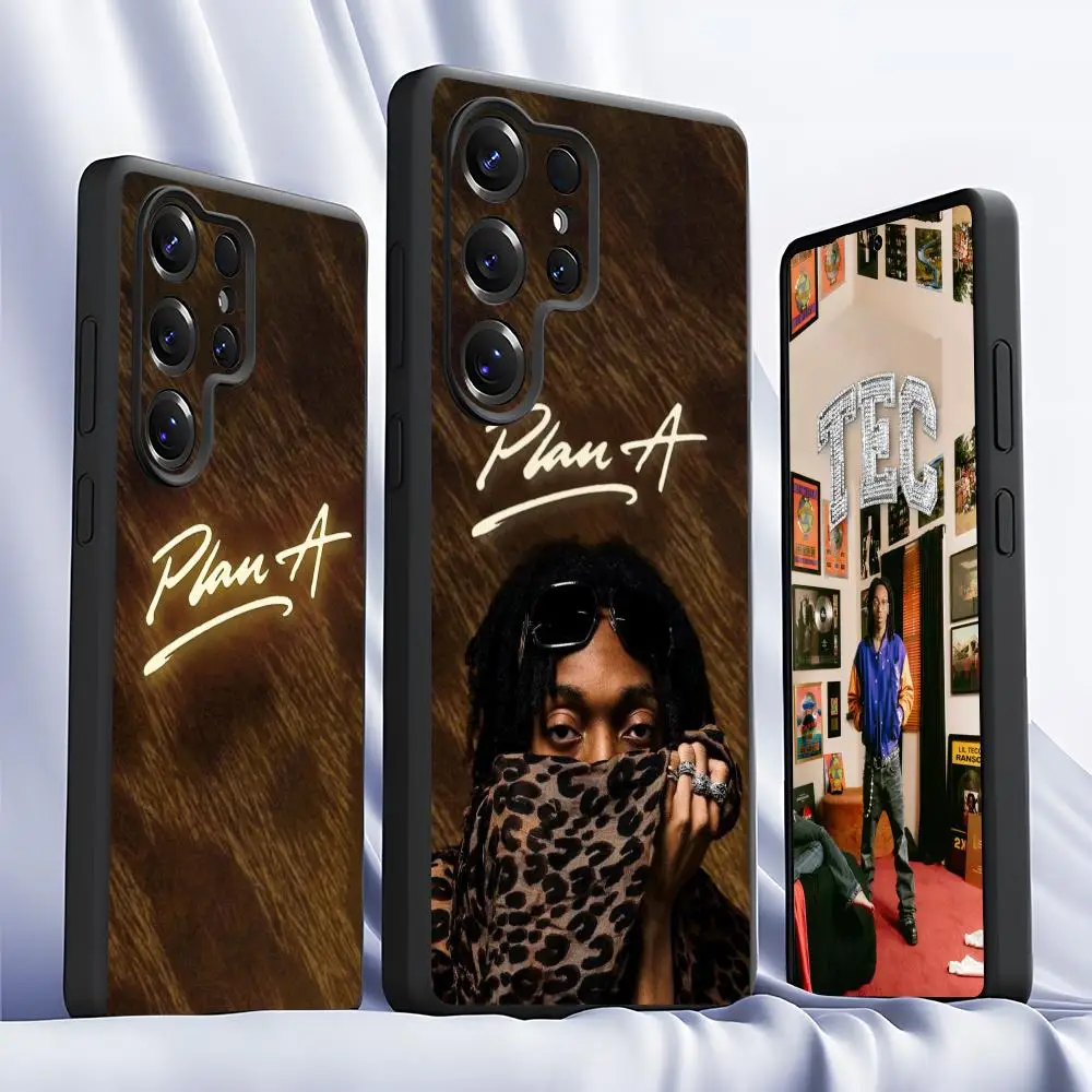 Lil T-Tecca Rap Trap Phone Case For Samsung S20-S25 FE Plus Ultra TPU Soft Skin Friendly