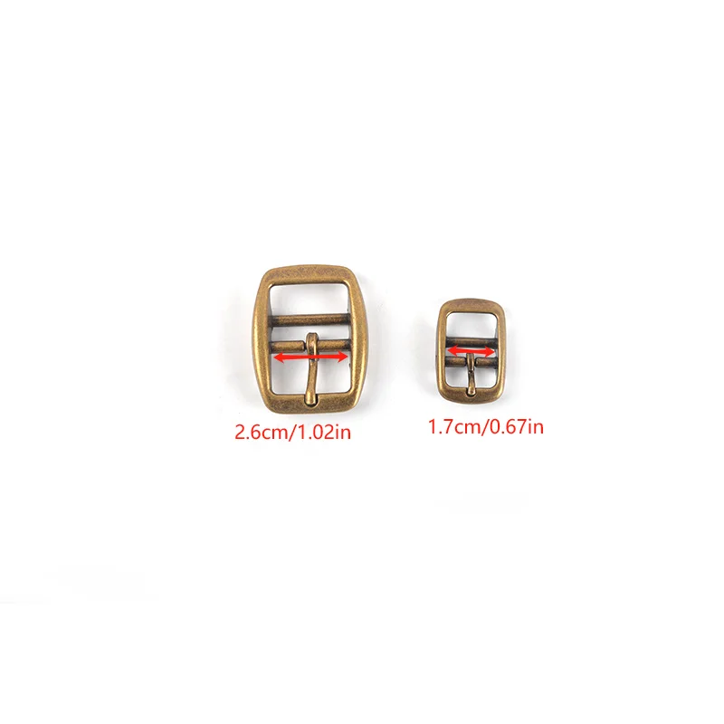 1.7cm Double Bar Buckle