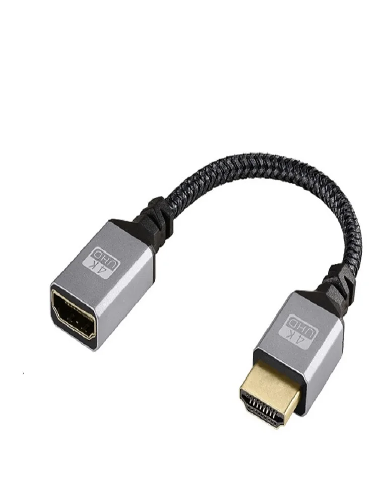 4K Mini micro hdmi Cable Male To HDMI Female HDTVI Cable HD 4K@60HZ V2.0 HDMI Straight Left Right UP Down HDMI Extension Cable