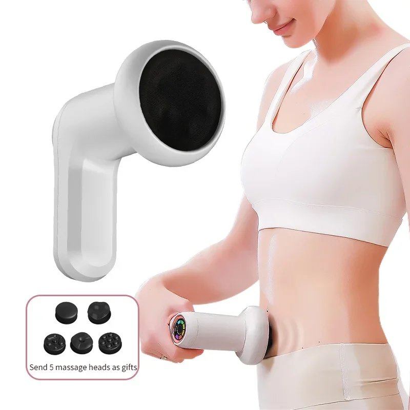 Handheld ABS Mini Massage  for Women Deep Fascia Portable Body and Head Application Hot Sell Brushless Motor