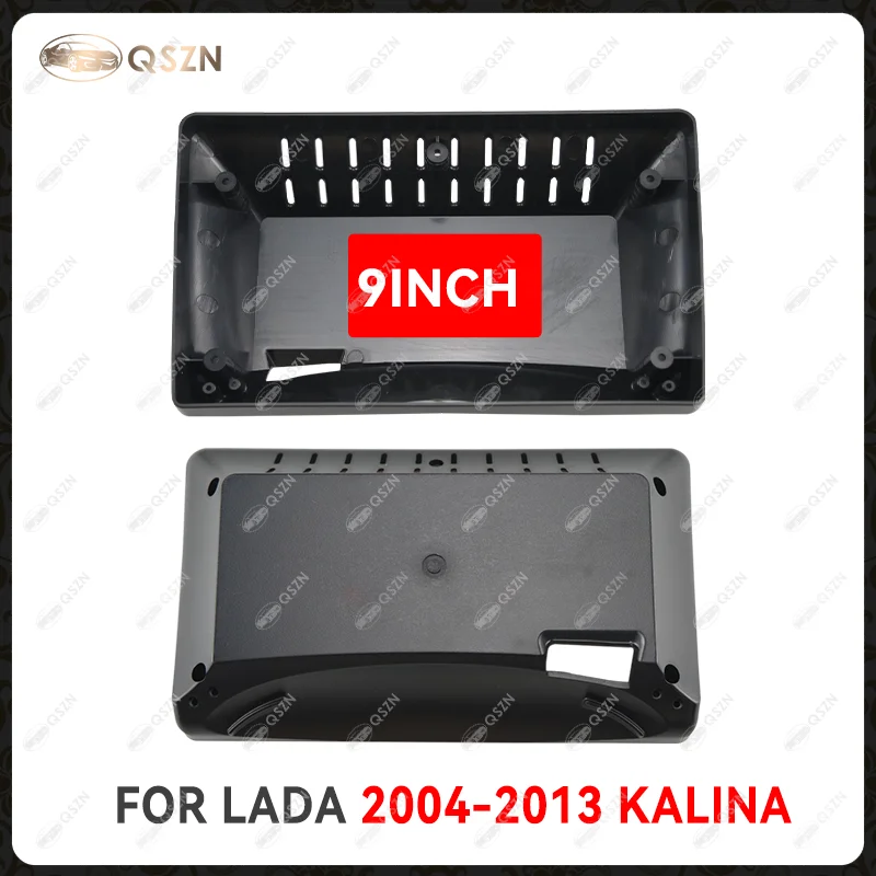 For LADA 2004-2013 KALINA 9INCH Car Radio Android Stereo Audio Screen Multimedia Video Player Navigation Frame Matten Black