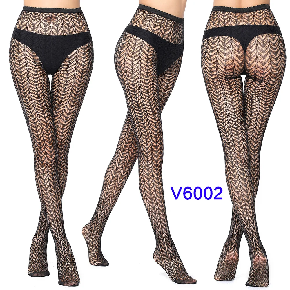 Hot Women Sexy Stockings Fishnet Mesh Tights Club Party Nylon Fish Net Stockings Stars Flowers Skull Gothic Lace Pantyhoses New