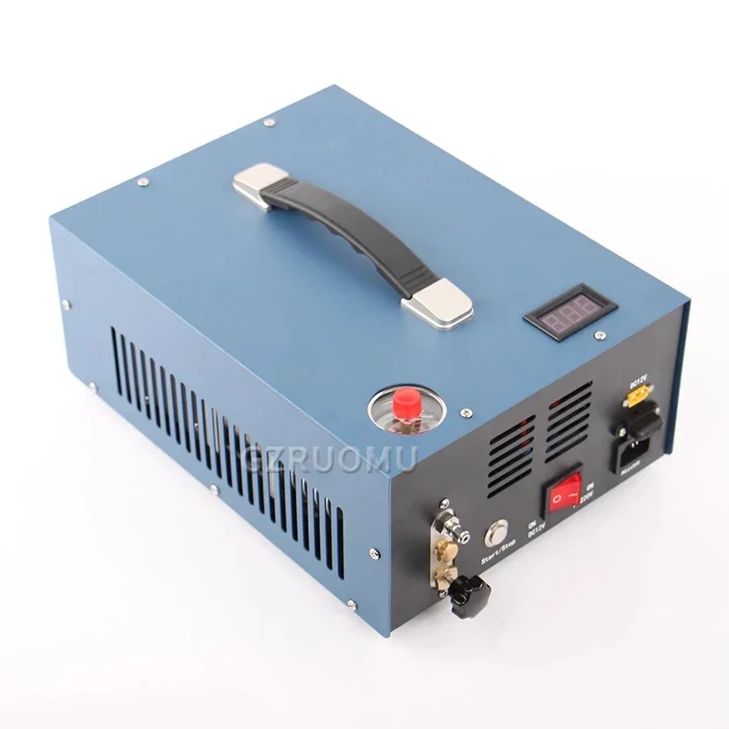 110V/220V Power PCP Air Compressor 300Bar 0.5L Pump Oil/Water-Free High Pressure Apply To Air Rifle Diving Bottle view 3