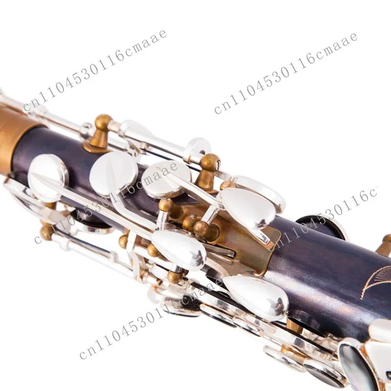 Vintage Series Alto Saxophone Nickel Plated Brass Adjustable Wind Instrument