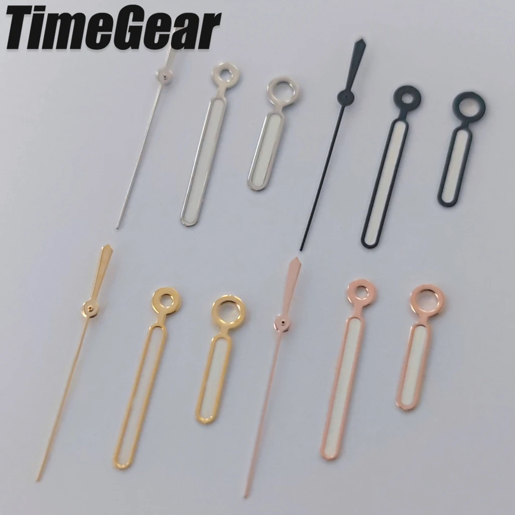 Modified NH35 Watch Hands Green Luminous For NH34 NH35 NH36 NH38 NH39 NH70 NH72 Movements Logbook Needle Watch Pins DIY Pointers
