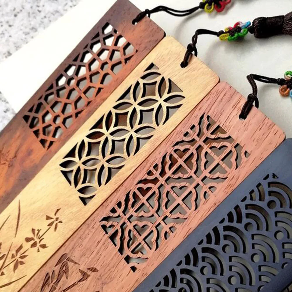 

Bookmark Bookmarks for Beautiful ’s Men Retro Chinese Style Wooden