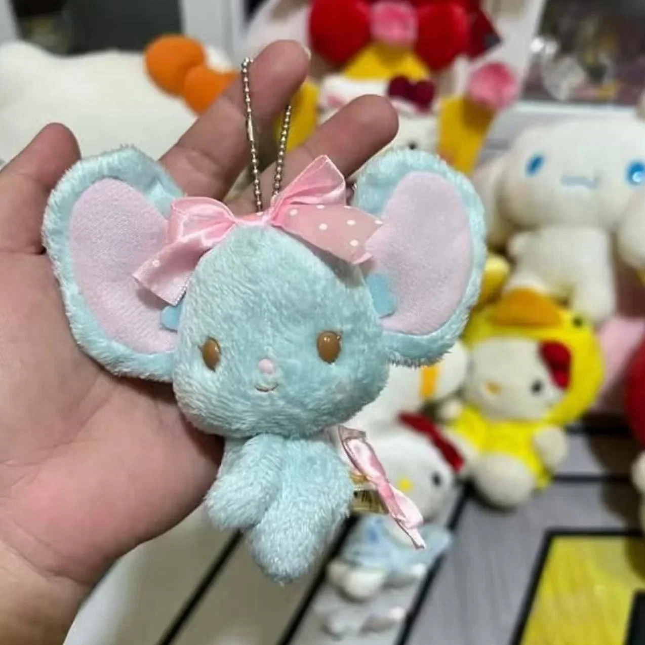 

Kawaii плюшевые игрушки брелок друзья мышь плоская белка мышь рюкзак кулон мини мультфильм животное идея подарка украшение 2025