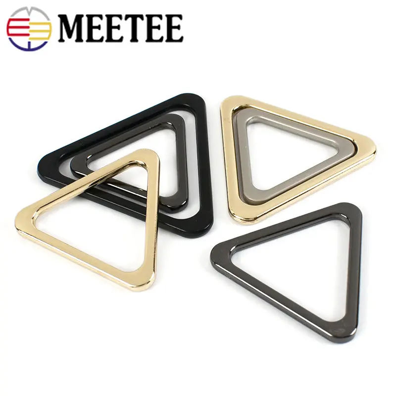 

10/20Pcs 25-40mm Metal Ring Buckle Backpack Clothes Adjust Clasp Webbing Strap Connector Hook DIY Hardware Accessories