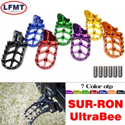For Sur-Ron Surron Sur ron Ultrabee Ultra Bee Off-Road Electric Vehicle Motorcycle CNC Footpegs Footrests Foot Pegs Rests Pedals