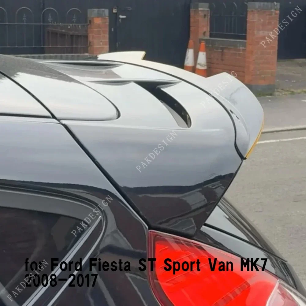 Spojler dachowy Maxton Style Zmodyfikowane akcesoria dekoracyjne do Ford Fiesta ST Sport Van MK7 2008-2017 ABS