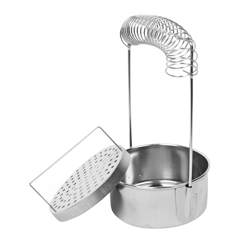 غسالة فرشاة طلاء عملية من الفولاذ المقاوم للصدأ، سهلة الاستخدام، لوازم فنية للبالغين والمحترفين، دلو غسيل الفرشاة #3