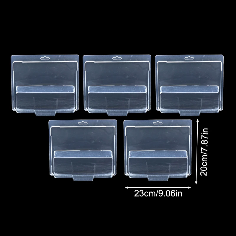 NONE 5 Teile/satz Auto Spielzeug Vitrine Transparent Hotwheels Schutzhülle Boulevard Team Transport Modell Karte Bord Sammeln Geschenk 6