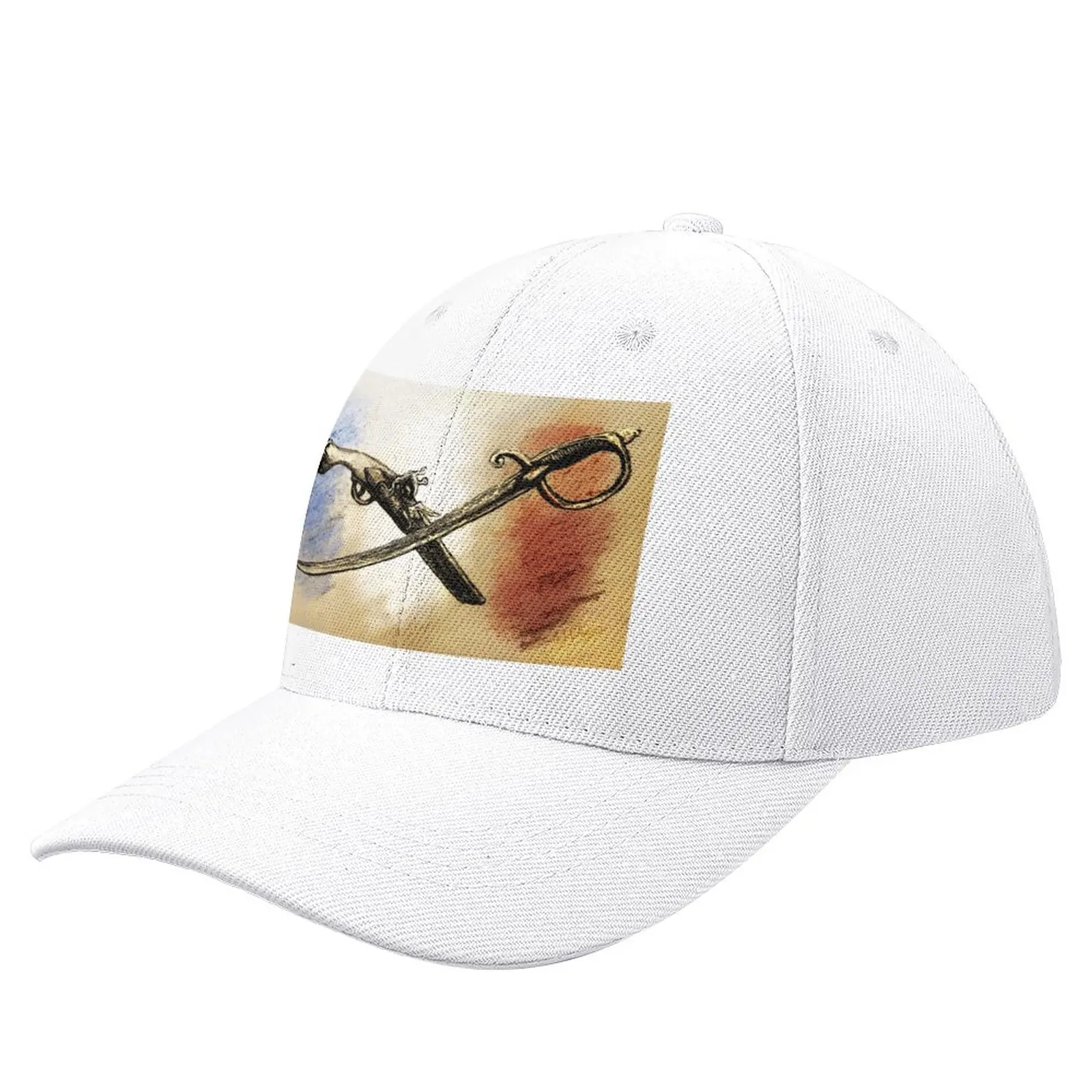 

Французское путешествие 2023, бейсболка с принтом французского кальвара флантлока и саблей, исторически Точная