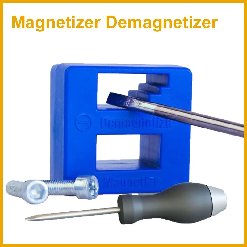 New 2026 Screwdriver 2 in 1 Magnetizer Demagnetizer Professional Magnetizing Pickup Tool for Screw Driver Drill Bit Hand Tool Pa
