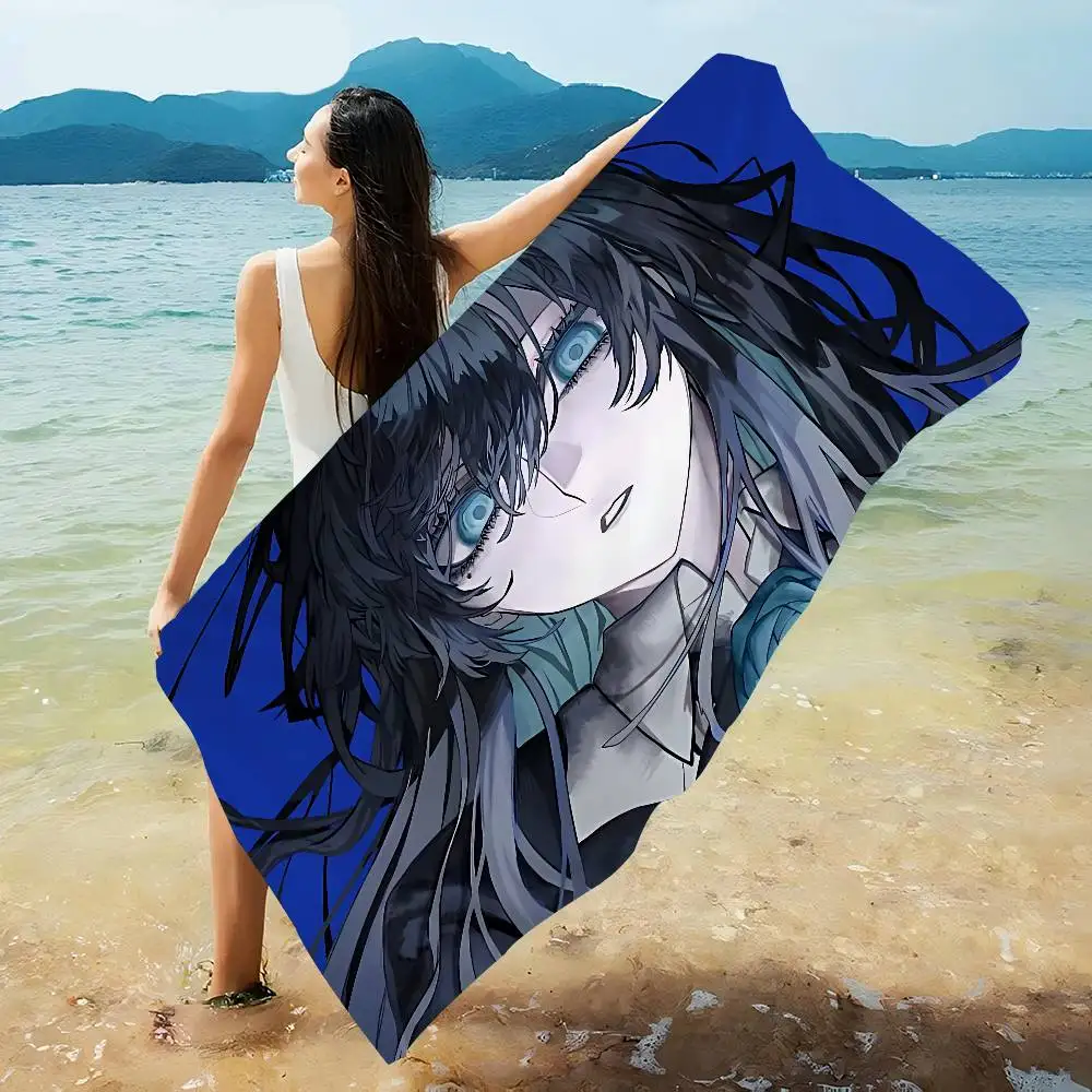 Ado Japanese Singer Microfiber Beach Towel Absorbent Quick dry Soft Yoga Swimming Resort Mountain Climbing Towel