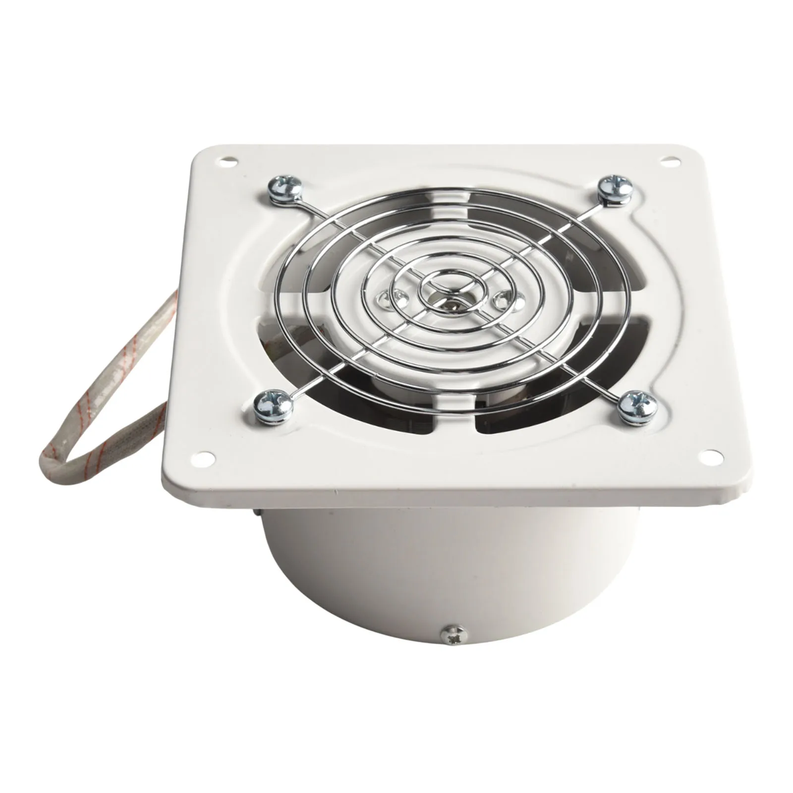 Kipas Knalpot 4 Inci Kipas Ventilasi Kamar Mandi Kipas Knalpot Ventilasi Udara Kamar Mandi Toilet Dapur 25W Kipas Ventilasi Kipas Knalpot