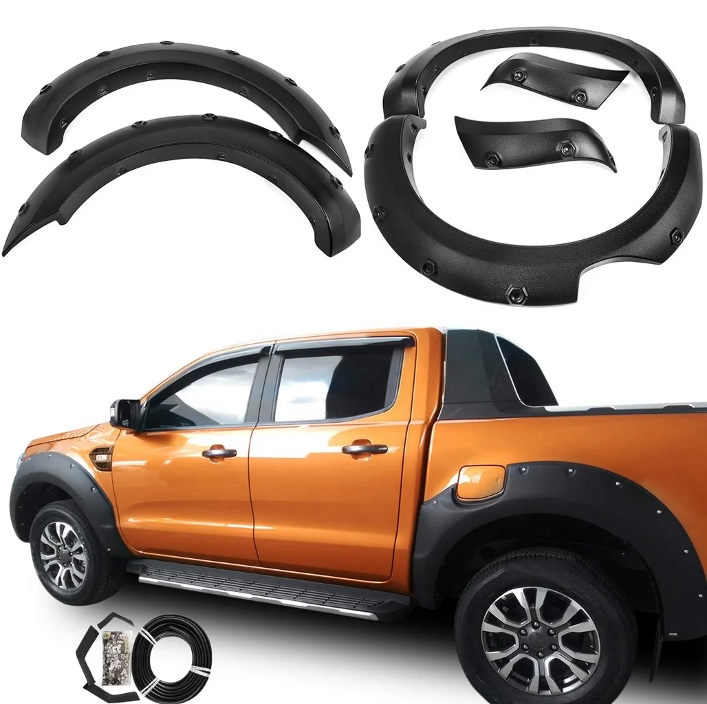 

Intelligent Library Car Accessories Wheel Brow Flare Wheel Arch Fender Flares For Ford Ranger T6 T7 T8 T9