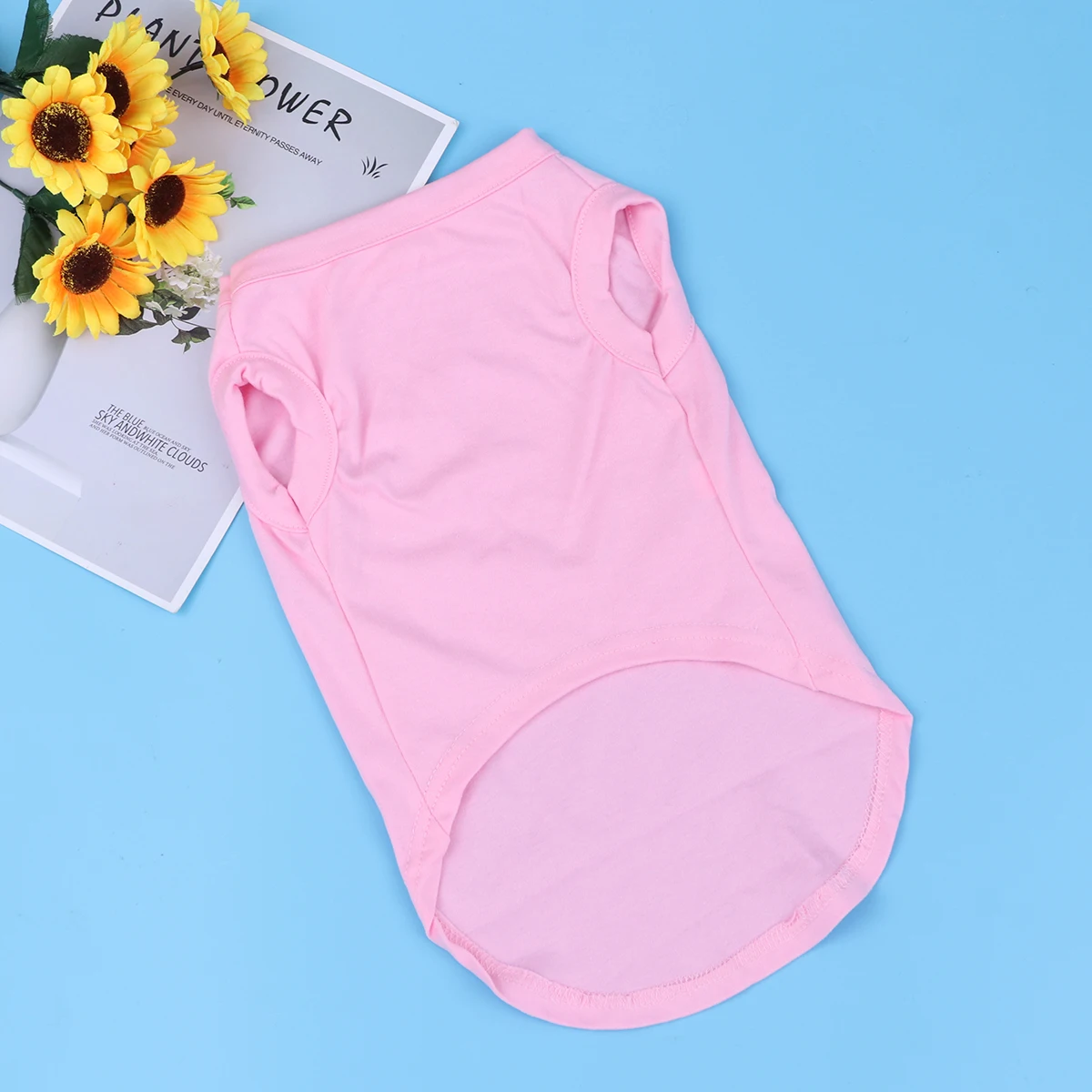 

T-Shirt Summer Puppy Shirt Pet Dog Clothes Comfortable Casual Vest Lightweight Breathable Dog Vest Daily Wear Small Medium Large