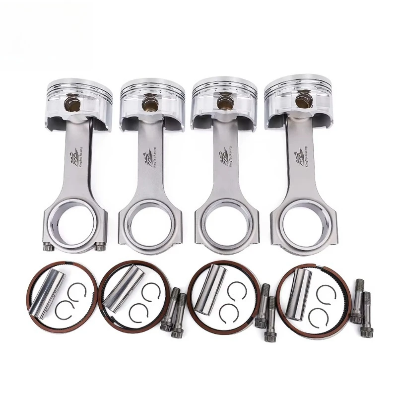 مجموعة وصلة المكبس المزورة عالية الأداء لسباق المقاومة AXX BWA BWE BPY EA113 2.0 TSI TFSI