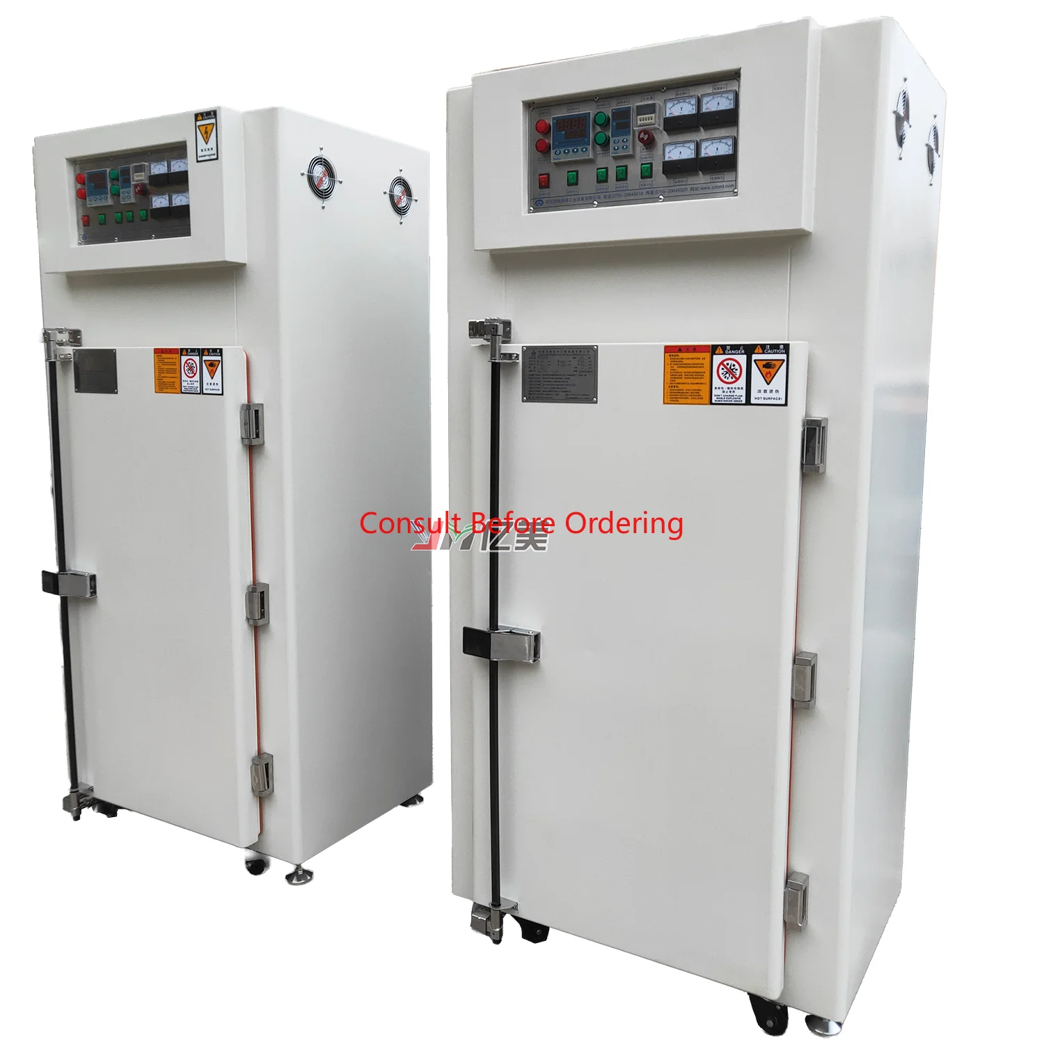380V Electric Industrial Batch Oven 300 Celsius Degree Forced Air Convection Hot Air Circulation Drying Oven